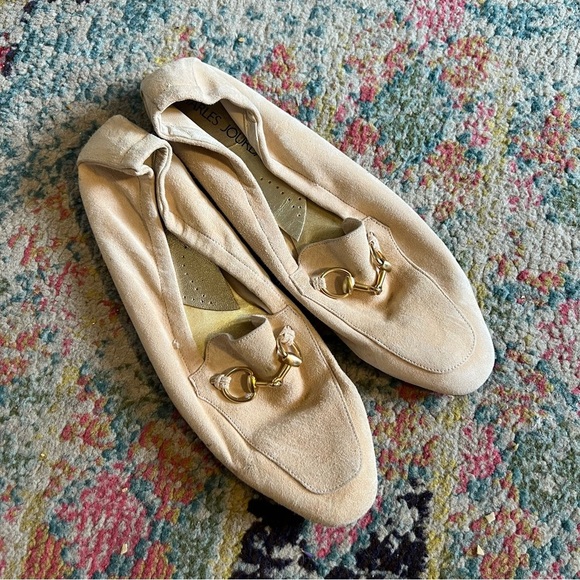 Vintage Charles Jourdan 8.5 loafers - Picture 1 of 4